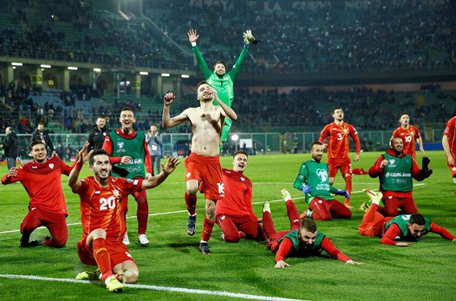 包含北马其顿备战欧预赛，备受瞩目的词条