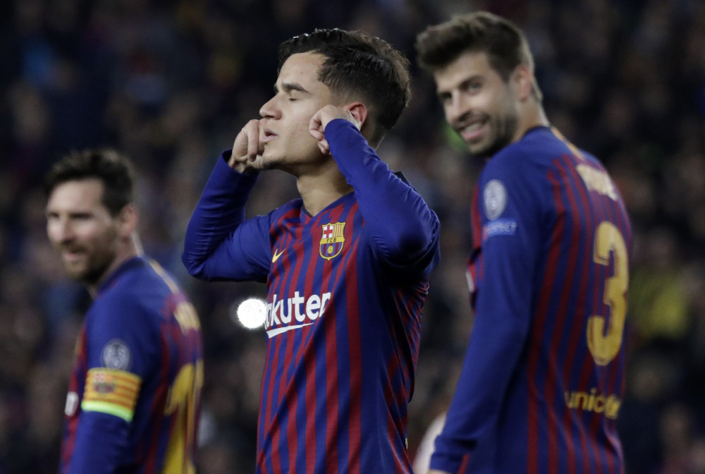 包含巴塞罗那落败告负，出线形势雪上加霜的词条