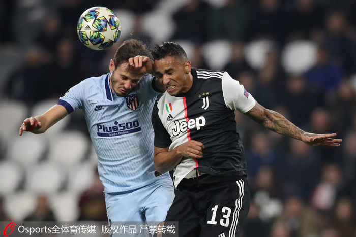 尤文图斯完胜马德里竞技，意欲突围
