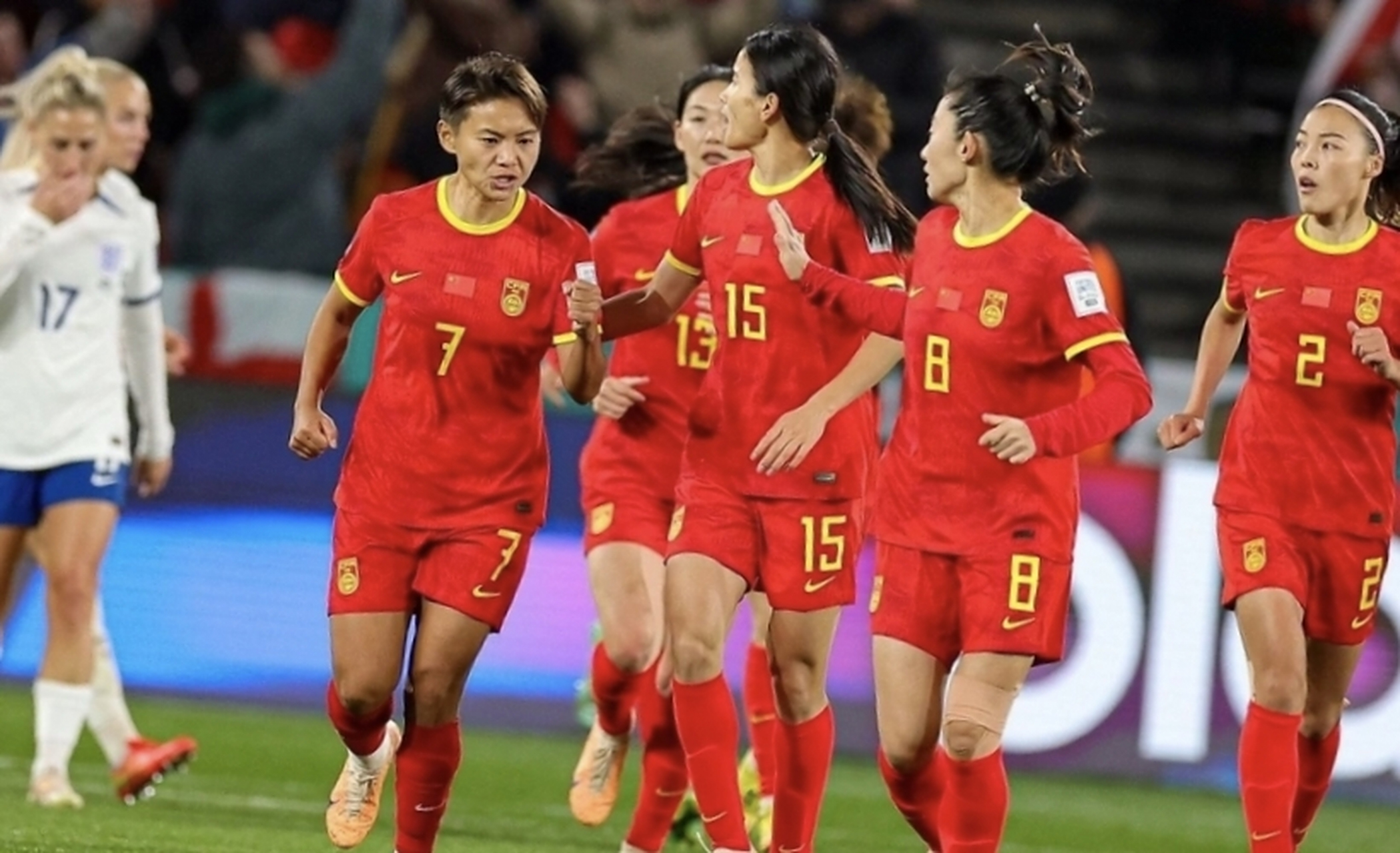 中国女足在国际赛事中大放异彩