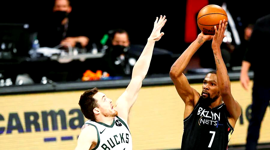 篮网艰难击败雄鹿,杜兰特绝杀 篮网艰难击败雄鹿,杜兰特绝杀